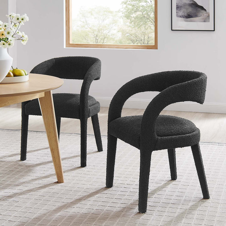 Boni Boucle Dining Chair - Set of 2