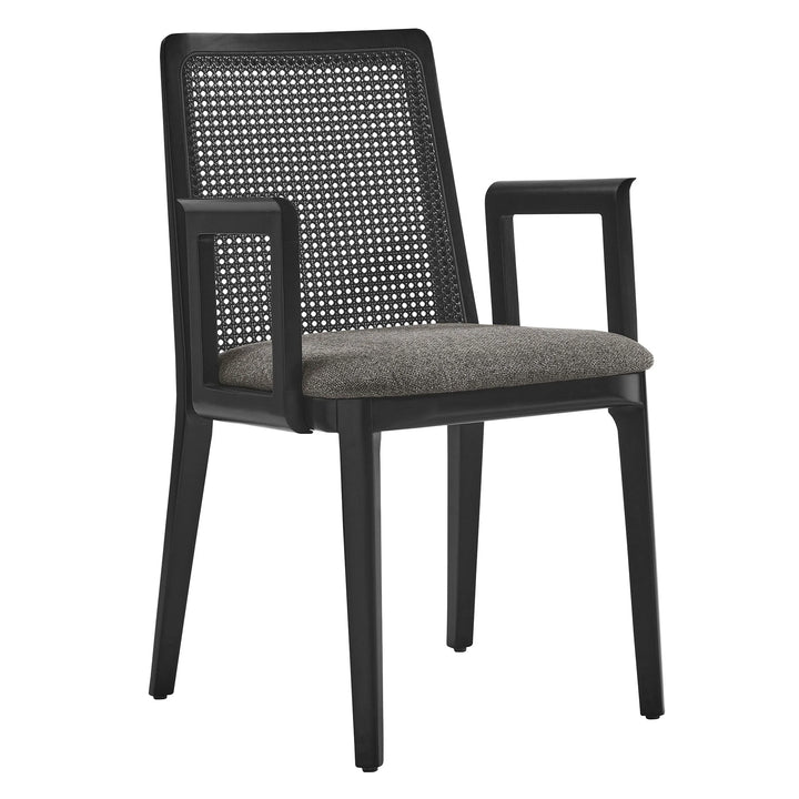 Cana Black and Gray Dining Armchair