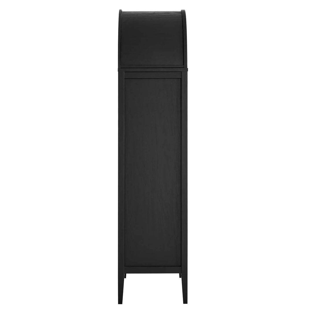 Noel Arched Display Cabinet Black