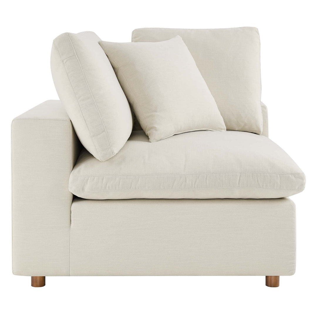 Canon Down Filled Overstuffed 5 Piece Sectional