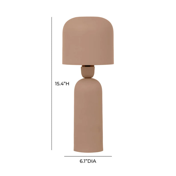 Dom Terracotta Metal Table Lamp