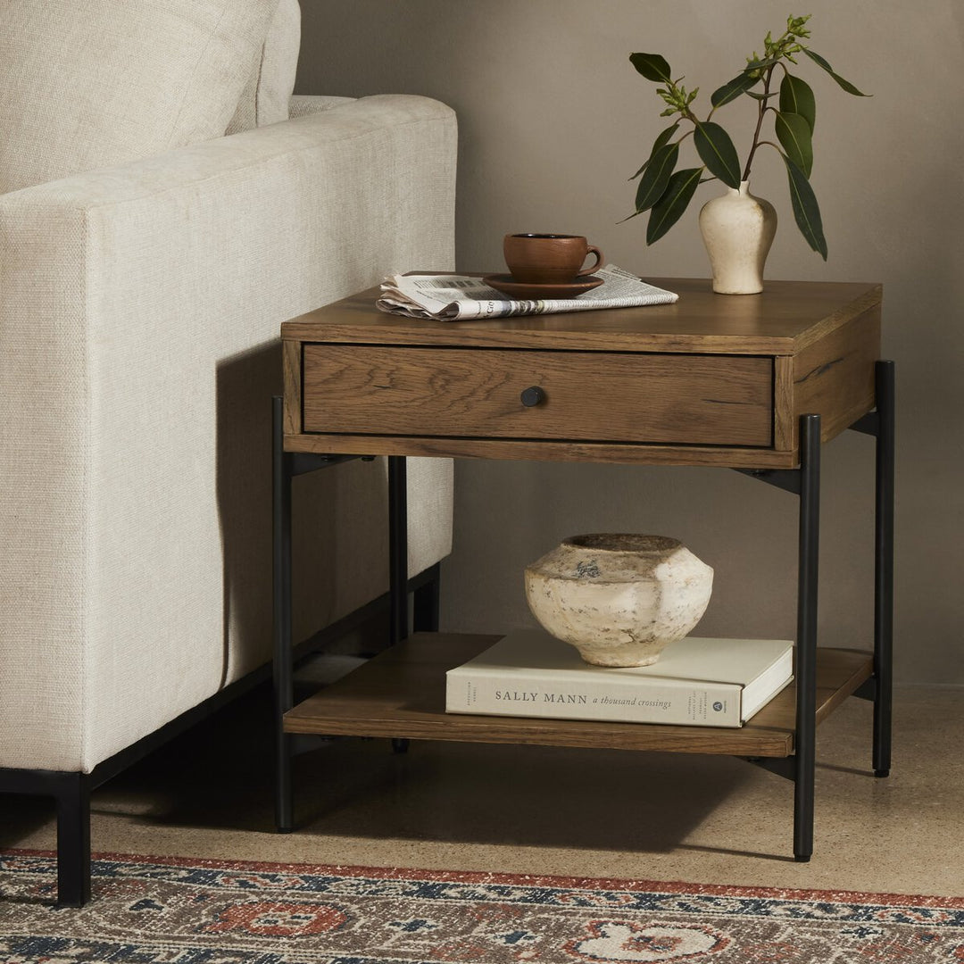 Rusteak End Table