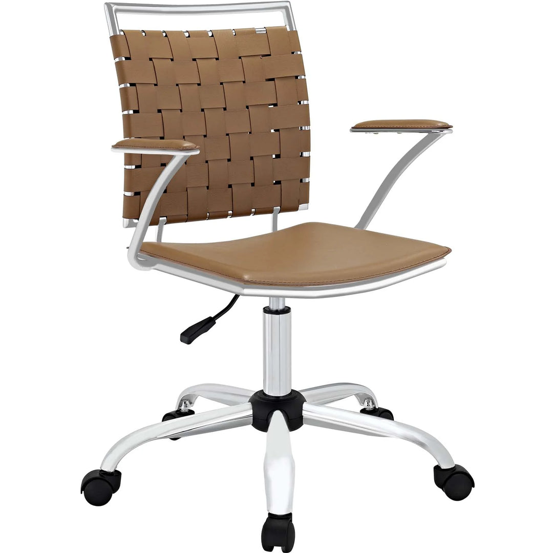 Sleek Mid-Century Office Chair