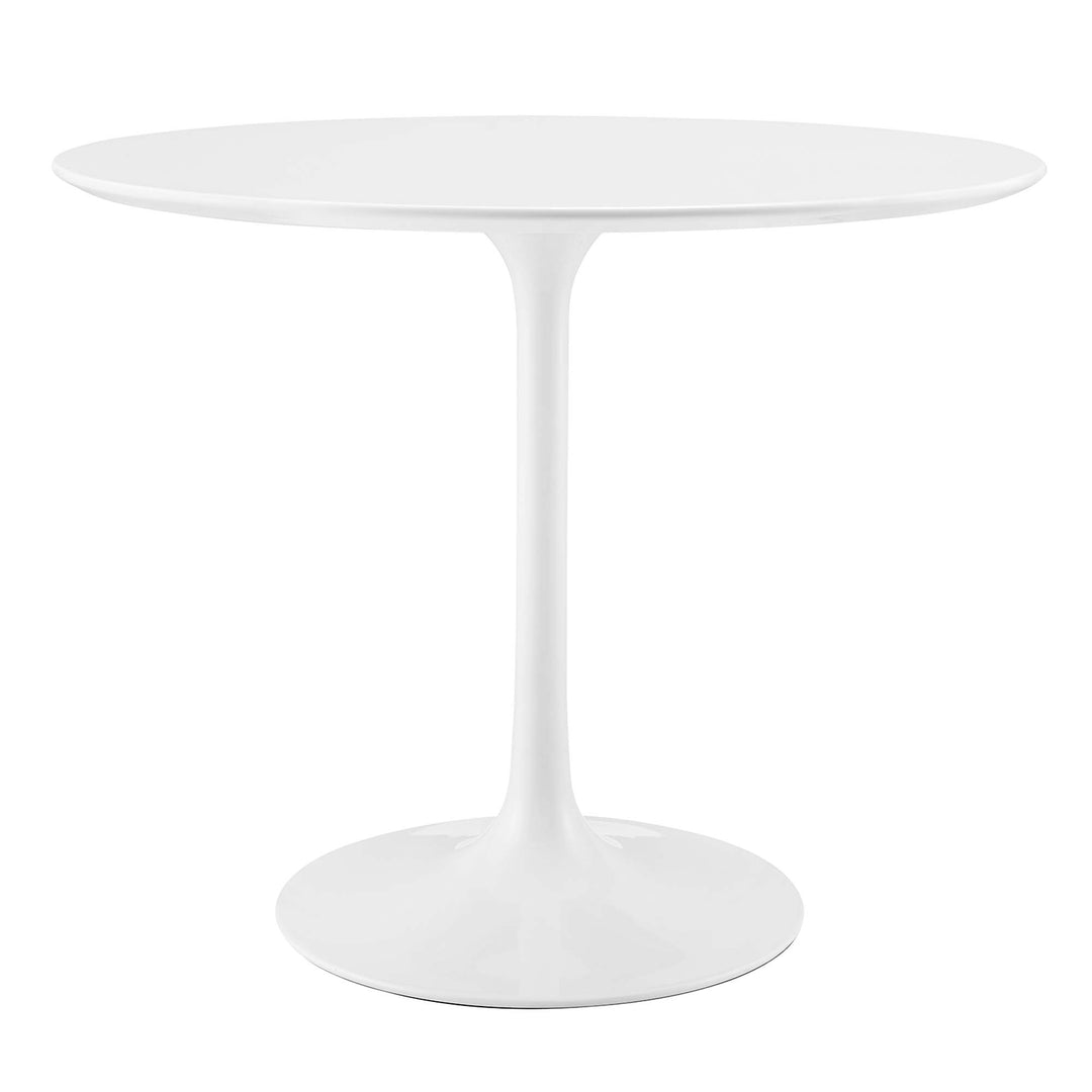 Luna 36" Round Wood Top Dining Table