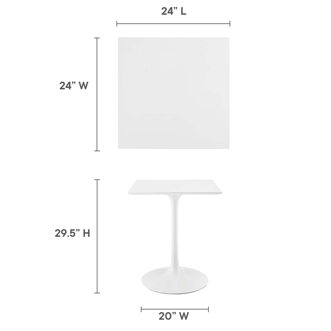 Lippa 24" Square Surface Supper Table