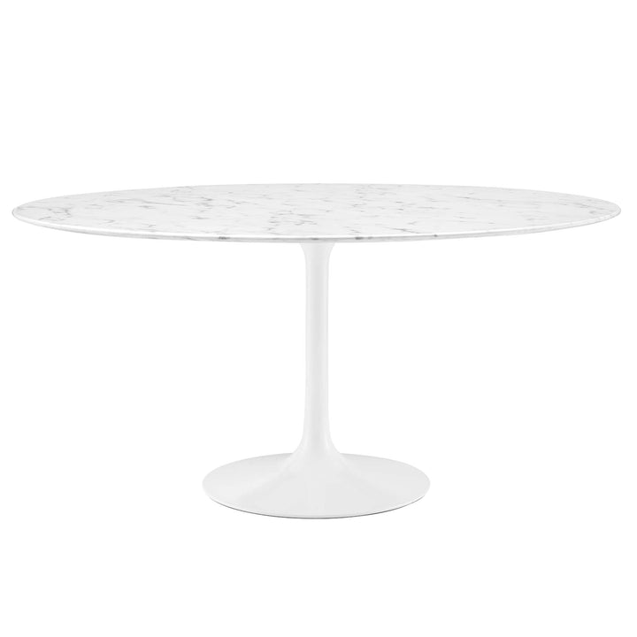 Luna 60" Round Luxe Marble Dining Table