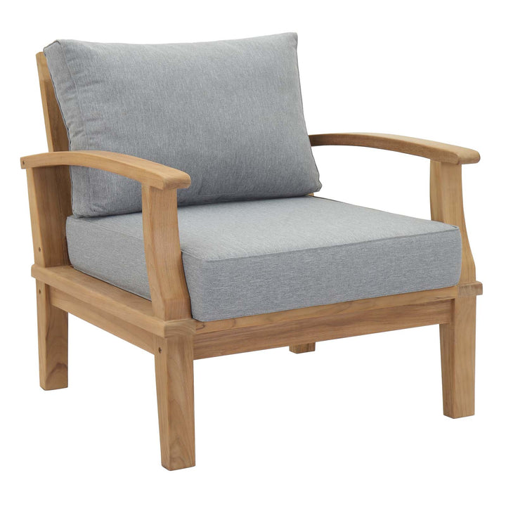 Monaco Outdoor Patio Teak Armchair