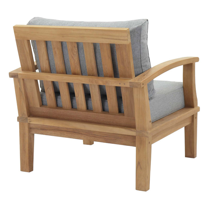 Monaco Outdoor Patio Teak Armchair