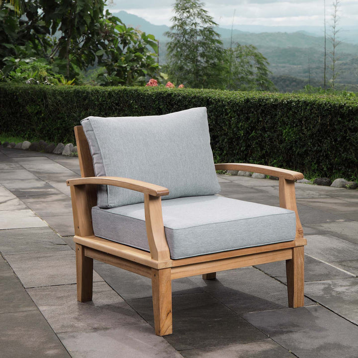 Monaco Outdoor Patio Teak Armchair