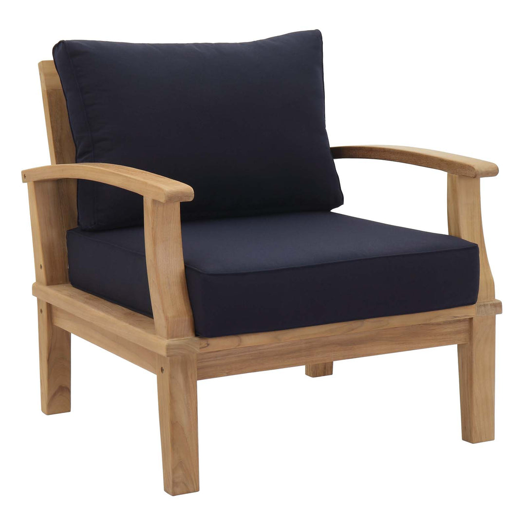 Monaco Outdoor Patio Teak Armchair