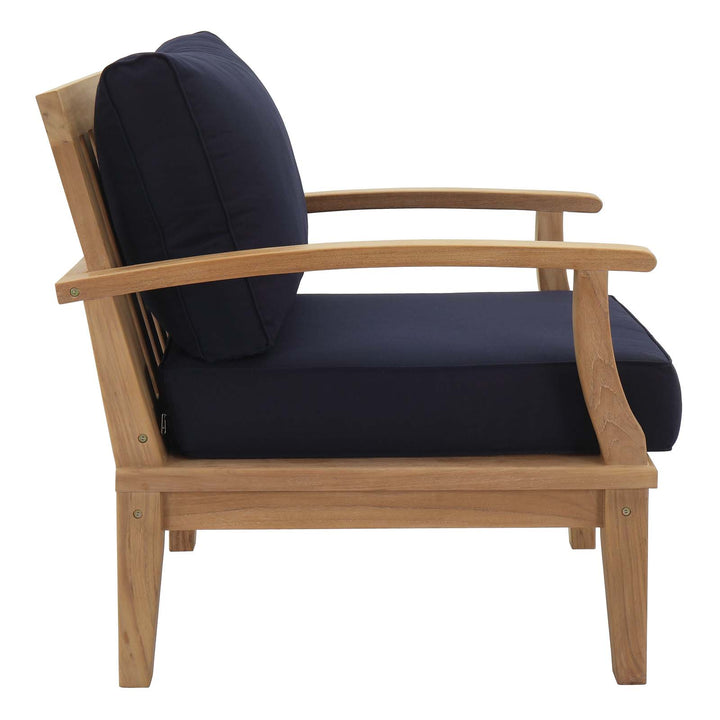 Monaco Outdoor Patio Teak Armchair