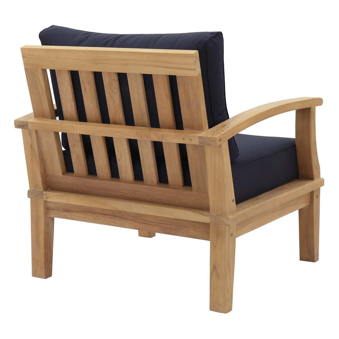 Monaco Outdoor Patio Teak Armchair