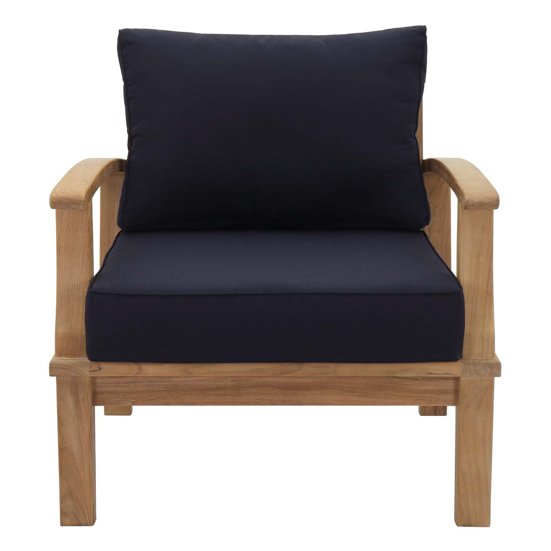 Monaco Outdoor Patio Teak Armchair