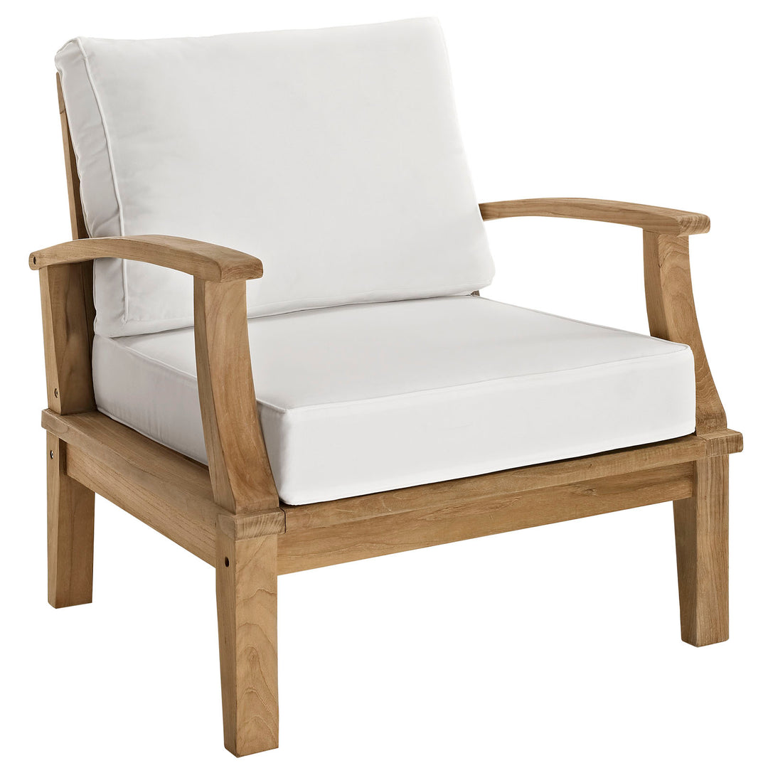 Monaco Outdoor Patio Teak Armchair