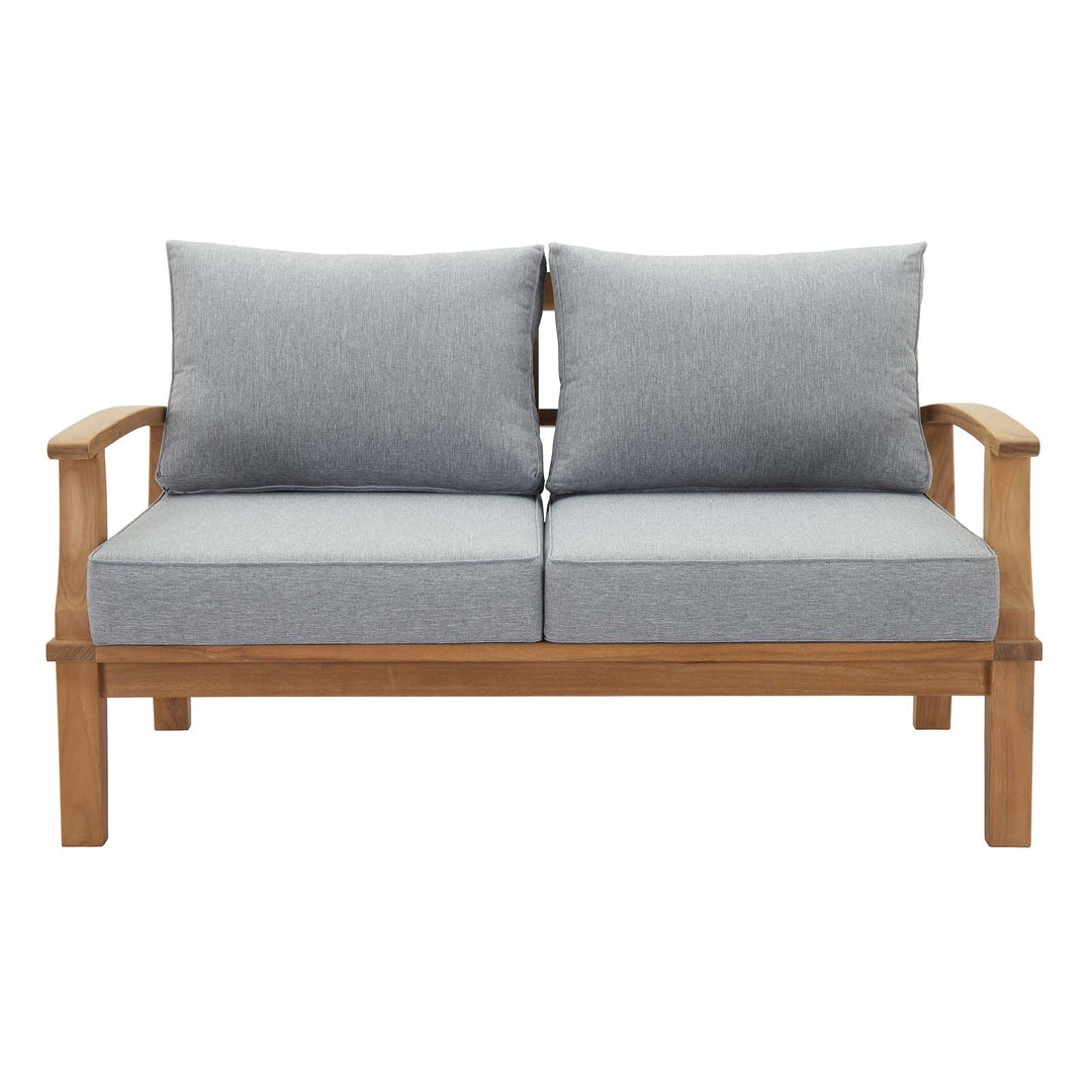 Malibu Outdoor Patio Teak Loveseat