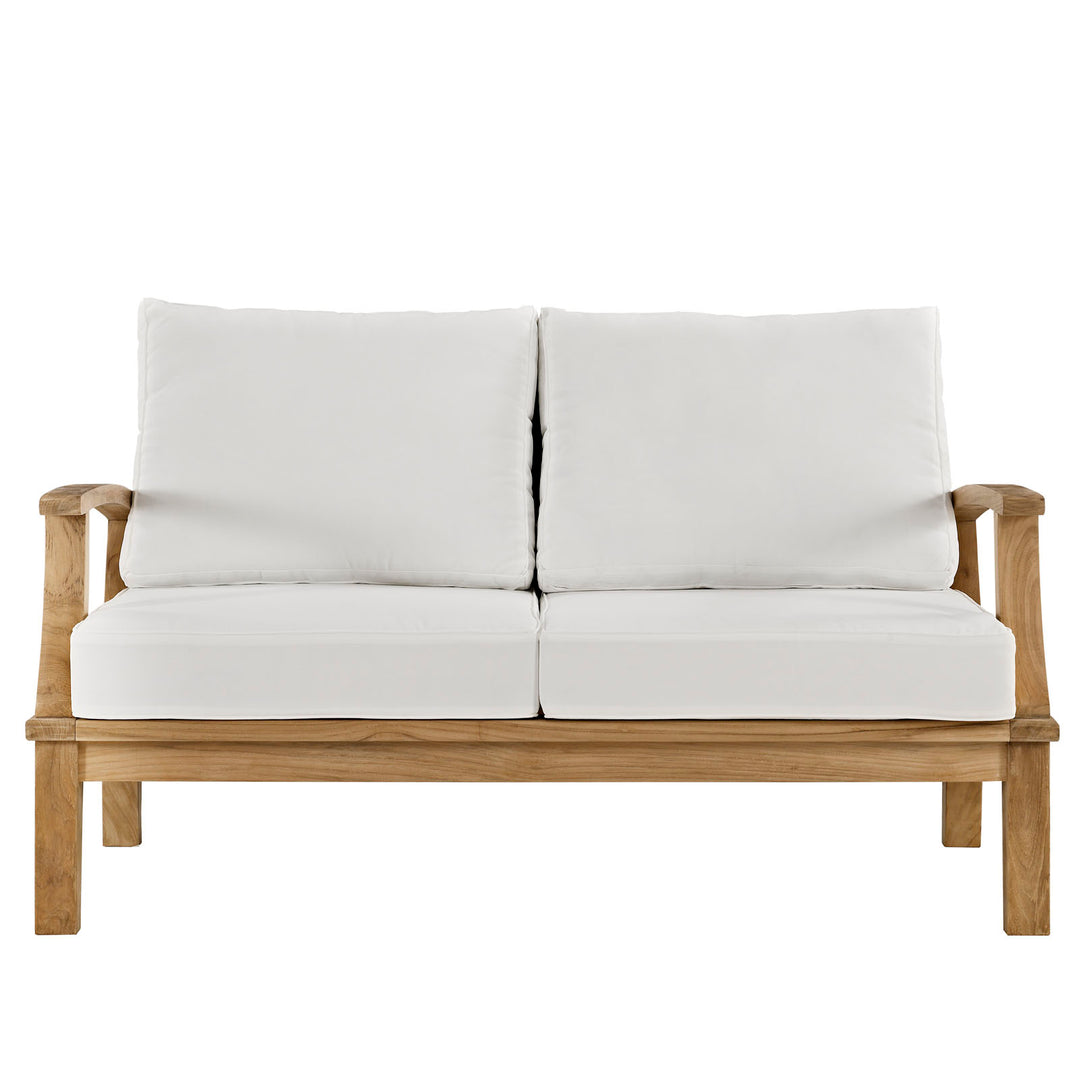 Malibu Outdoor Patio Teak Loveseat