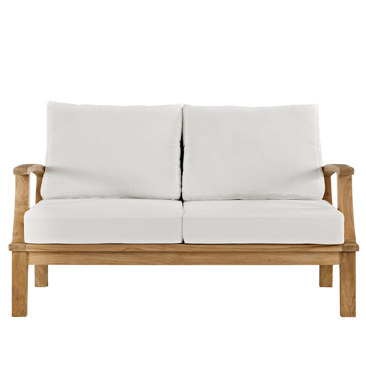 Malibu Outdoor Patio Teak Loveseat