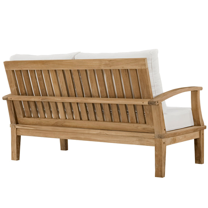 Malibu Outdoor Patio Teak Loveseat