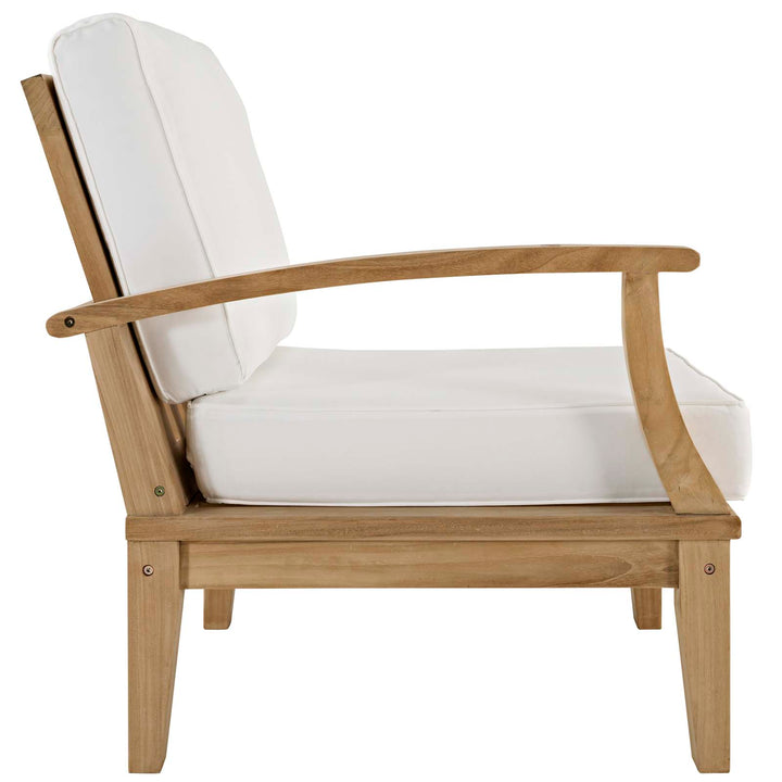 Marina Outdoor Patio Teak Lounger Sofa