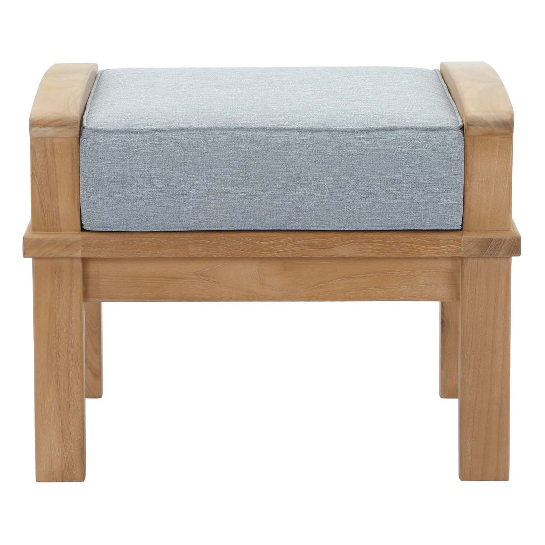 Malibu Outside Patio Teak Ottoman