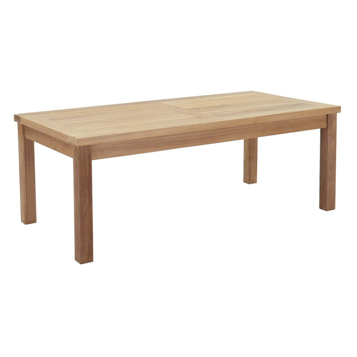 Monaco Open-air Platform Teak Rectangle Coffee Table