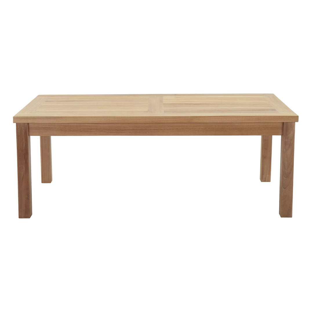 Monaco Open-air Platform Teak Rectangle Coffee Table