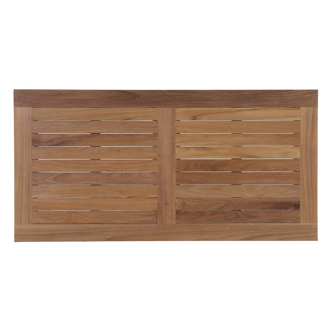 Monaco Open-air Platform Teak Rectangle Coffee Table