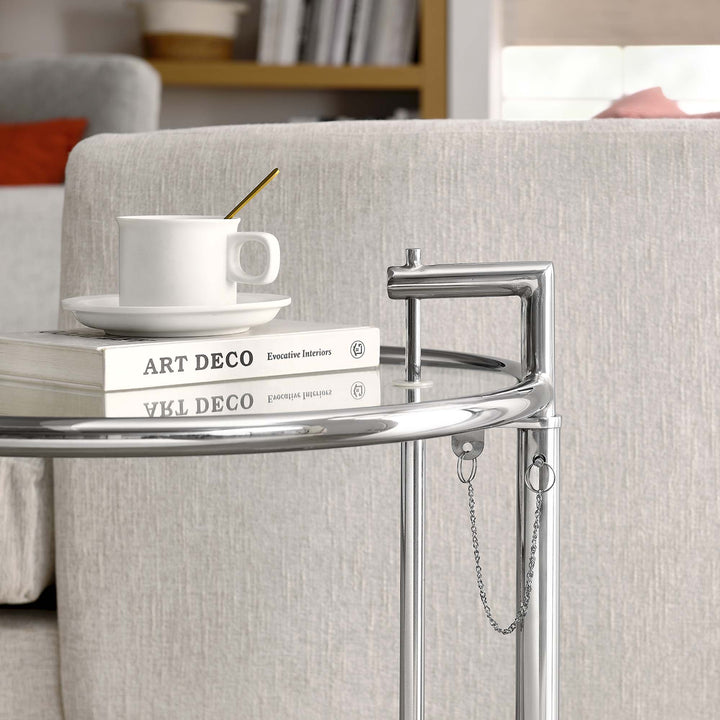 Emilia Grant Metallic Stand Table