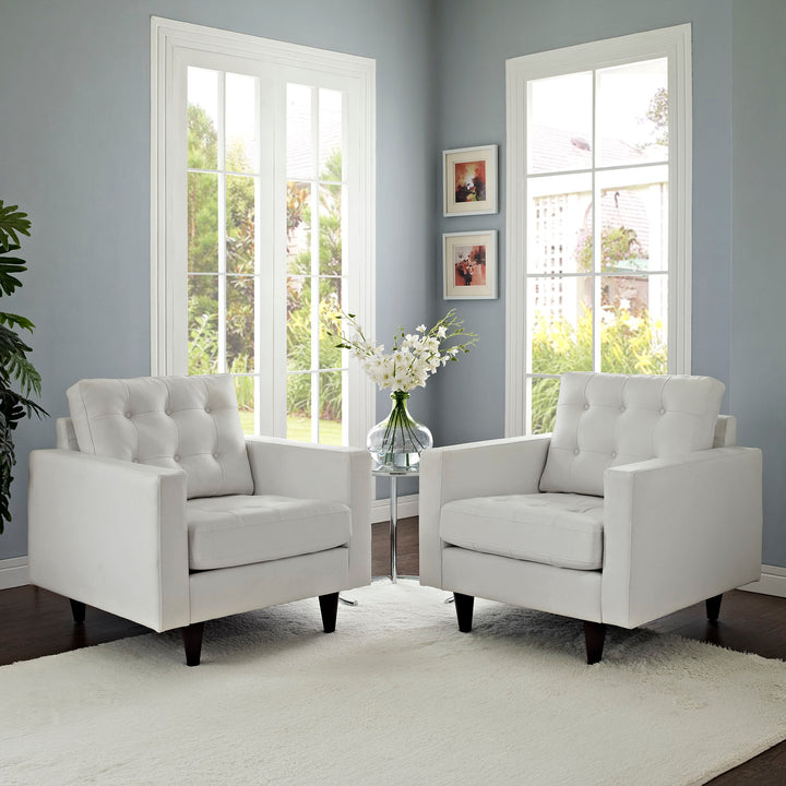 Elegant Lounge Armchair Set of 2