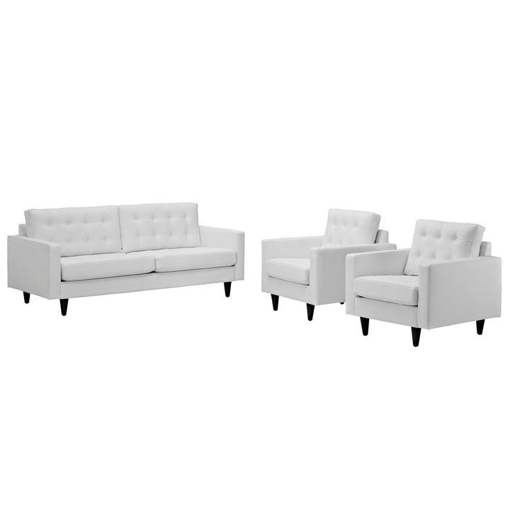 Elegance Sofa and Armchairs Set of 3