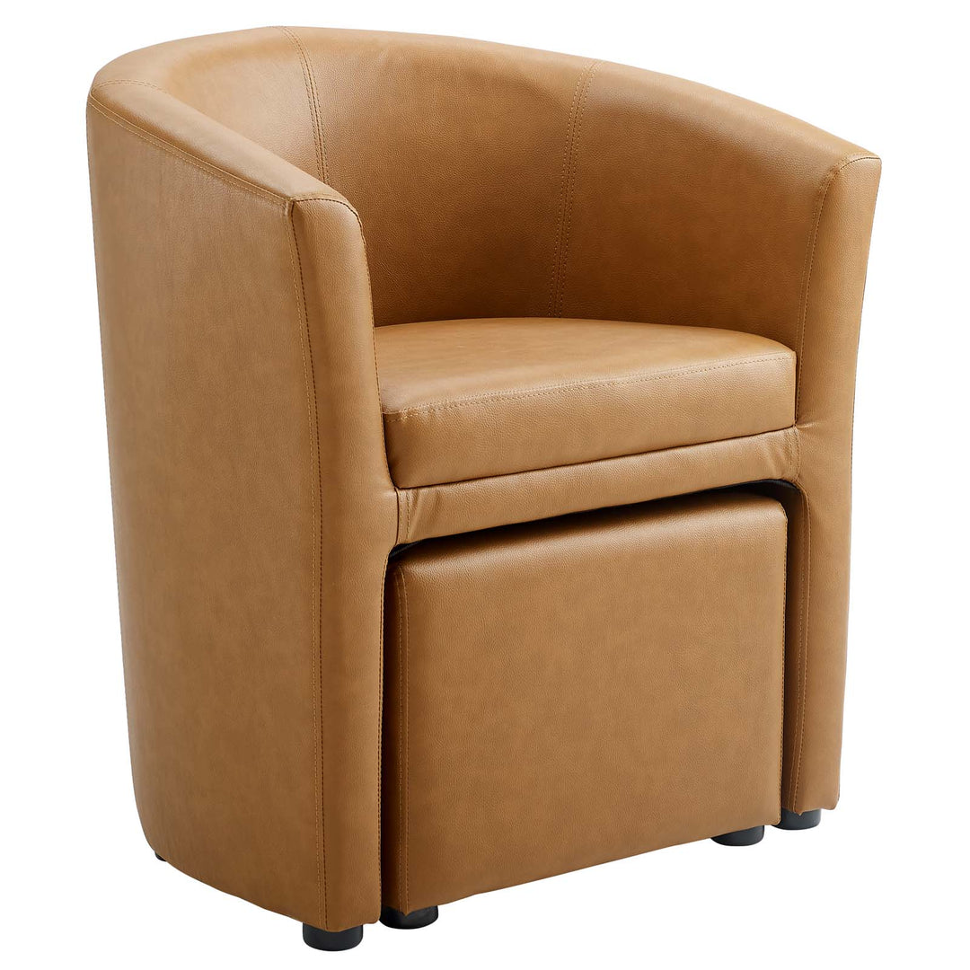 Discover Accent Chair and Footrest