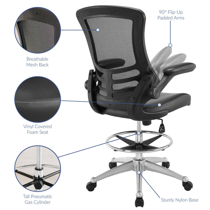 Aspiration Vinyl Drafting Chair