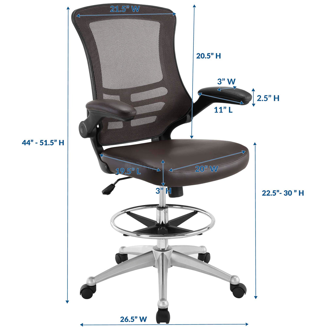 Aspiration Vinyl Drafting Chair