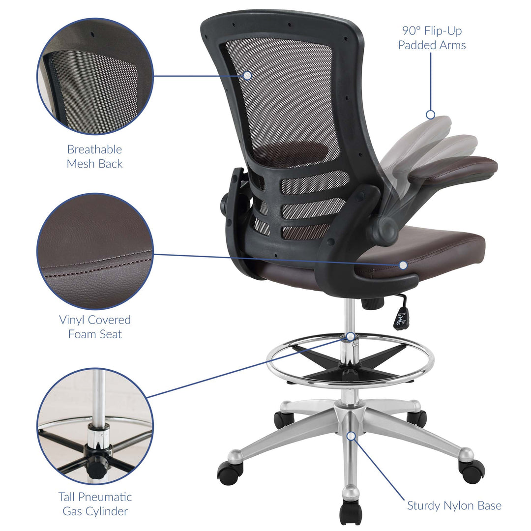 Aspiration Vinyl Drafting Chair