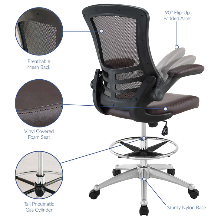 Aspiration Vinyl Drafting Chair