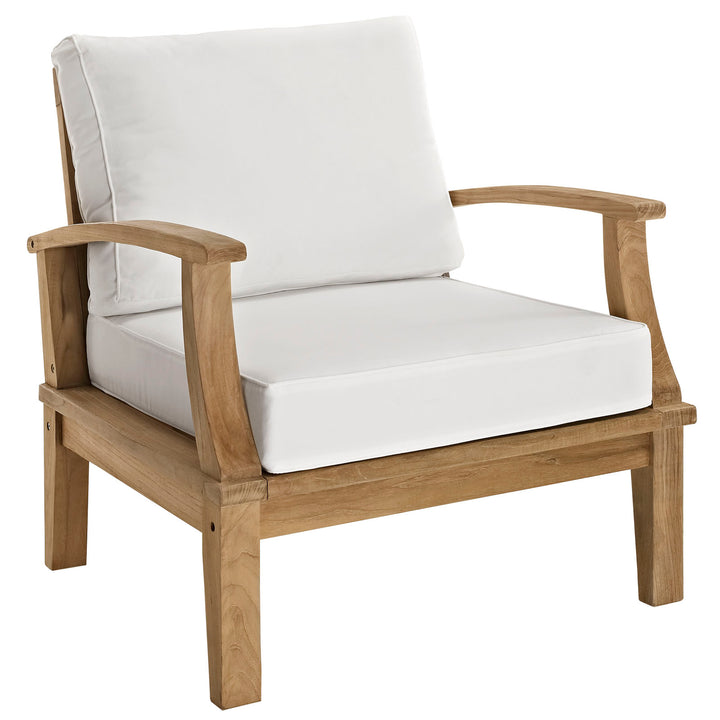 Malibu 4 Piece Outdoor Patio Teak Set