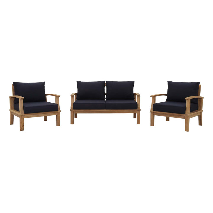 Marina 3 Piece Patio Teak Set