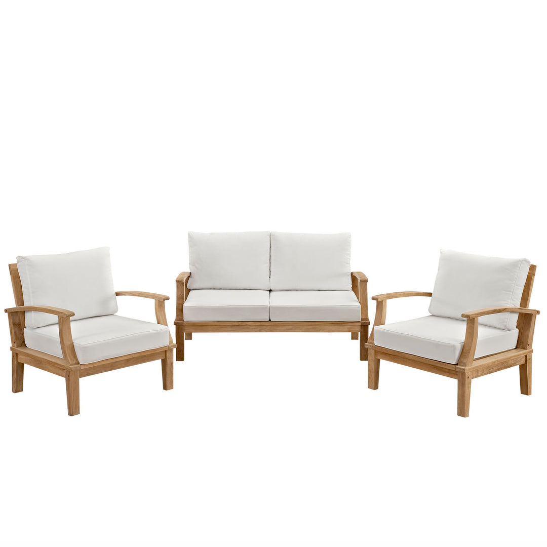 Marina 3 Piece Patio Teak Set