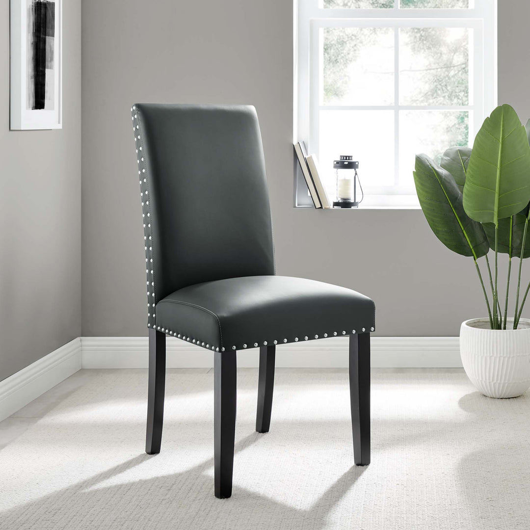 Prestige Dining Faux Leather Side Chair