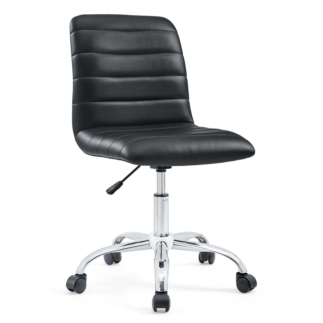 Ripple Retro Mid Back Vinyl Office Chair