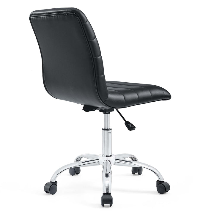 Ripple Retro Mid Back Vinyl Office Chair