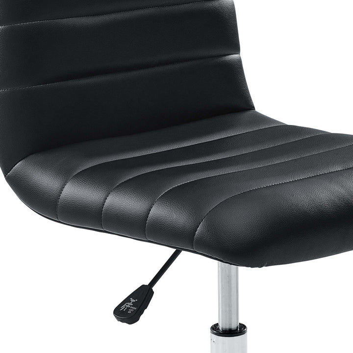 Ripple Retro Mid Back Vinyl Office Chair