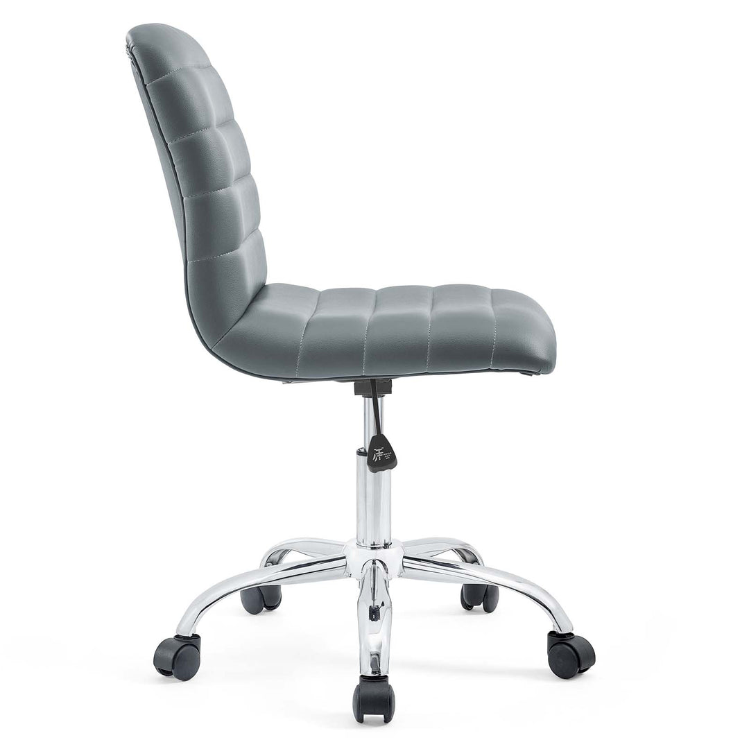 Ripple Retro Mid Back Vinyl Office Chair