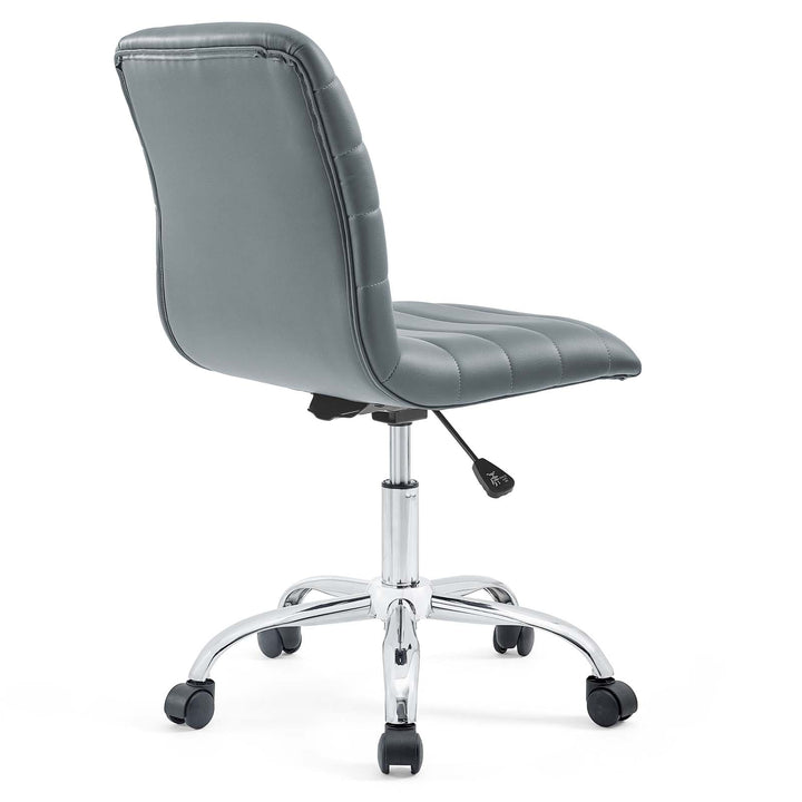 Ripple Retro Mid Back Vinyl Office Chair