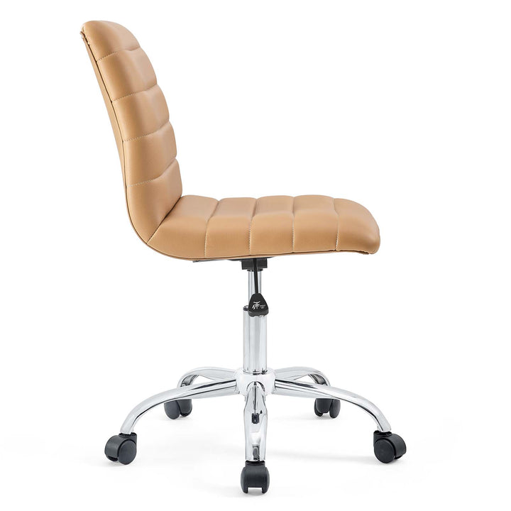 Ripple Retro Mid Back Vinyl Office Chair