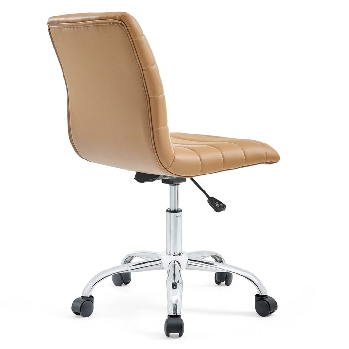 Ripple Retro Mid Back Vinyl Office Chair