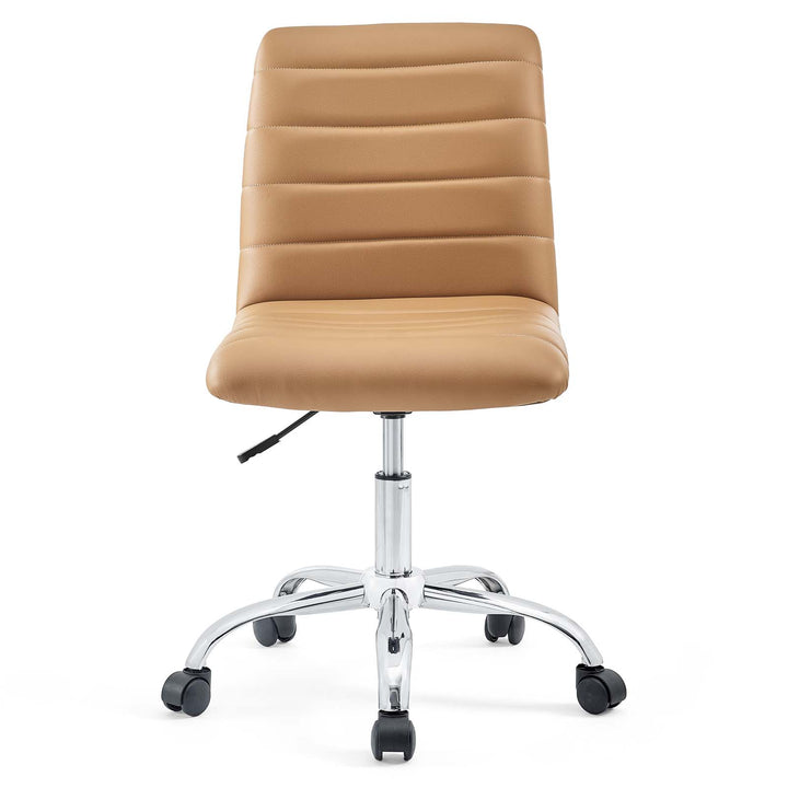 Ripple Retro Mid Back Vinyl Office Chair