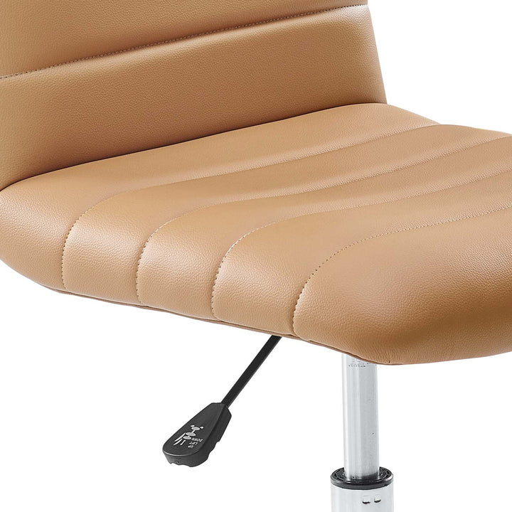 Ripple Retro Mid Back Vinyl Office Chair