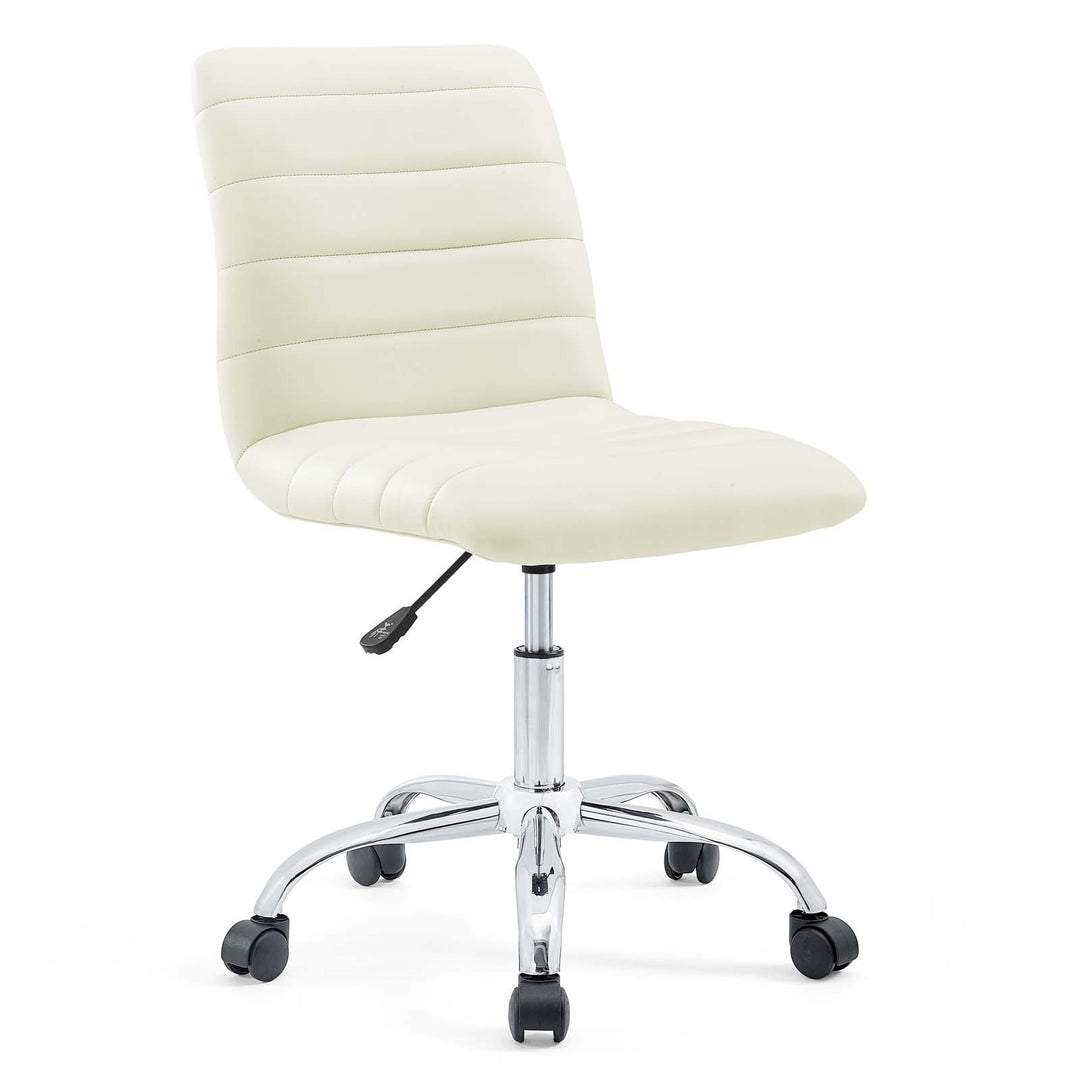 Ripple Retro Mid Back Vinyl Office Chair