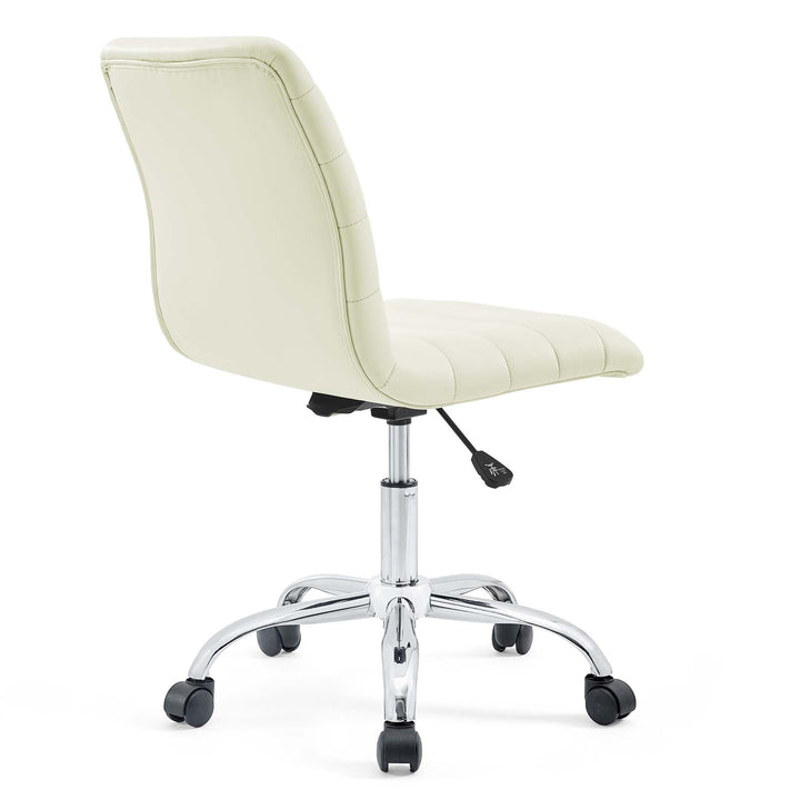 Ripple Retro Mid Back Vinyl Office Chair